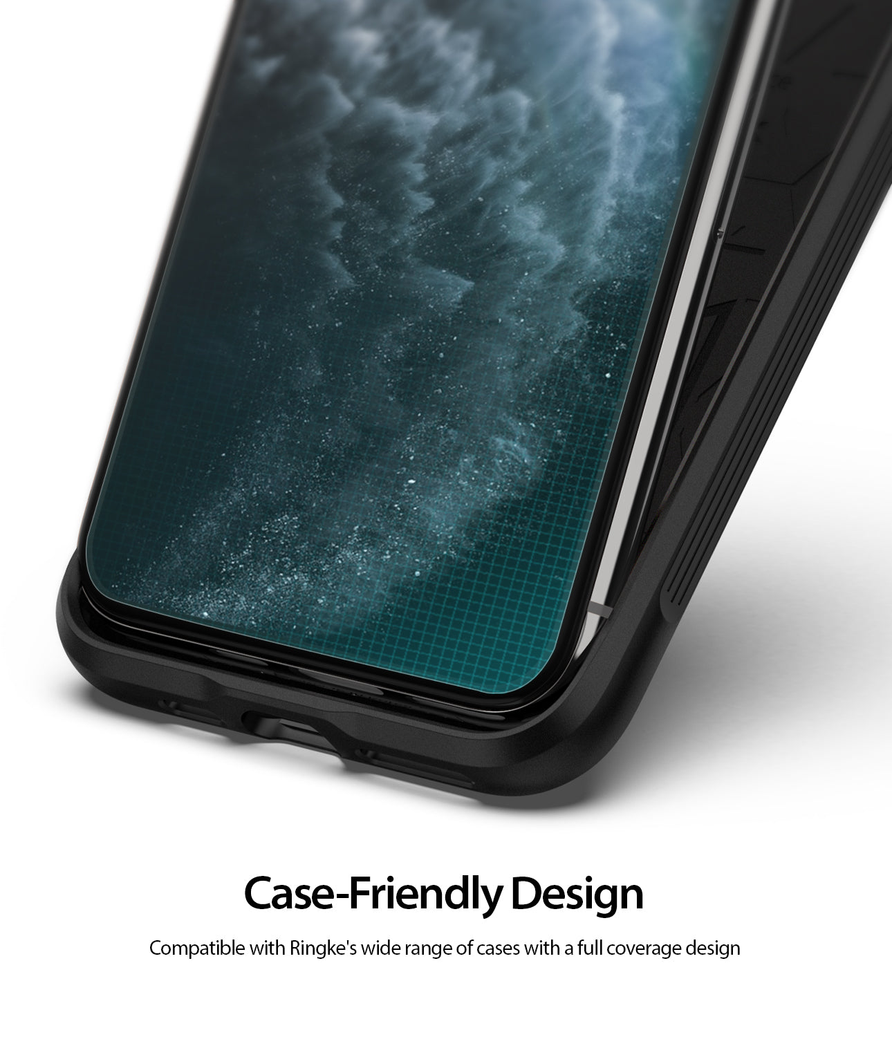 iPhone 11 Pro Screen Protector Dual Easy Film 2 Pack Case-Friendly Design