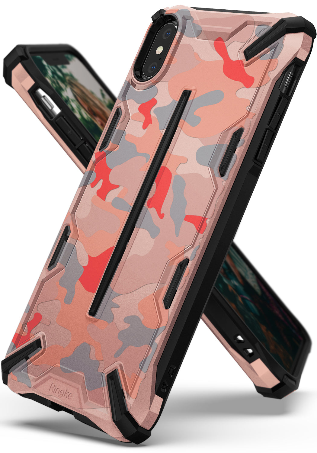 ringke dual-x design for apple iphone xs max case cover main