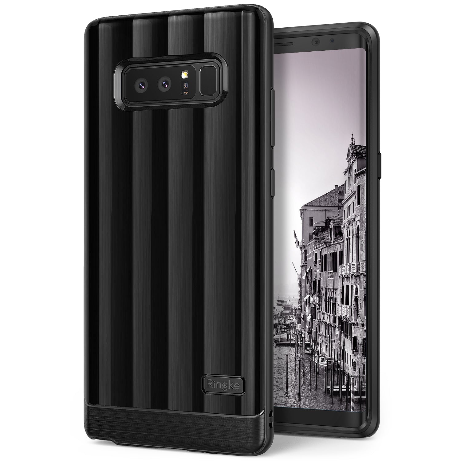 samsung galaxy note 8 ringke flex s pro case titanium black