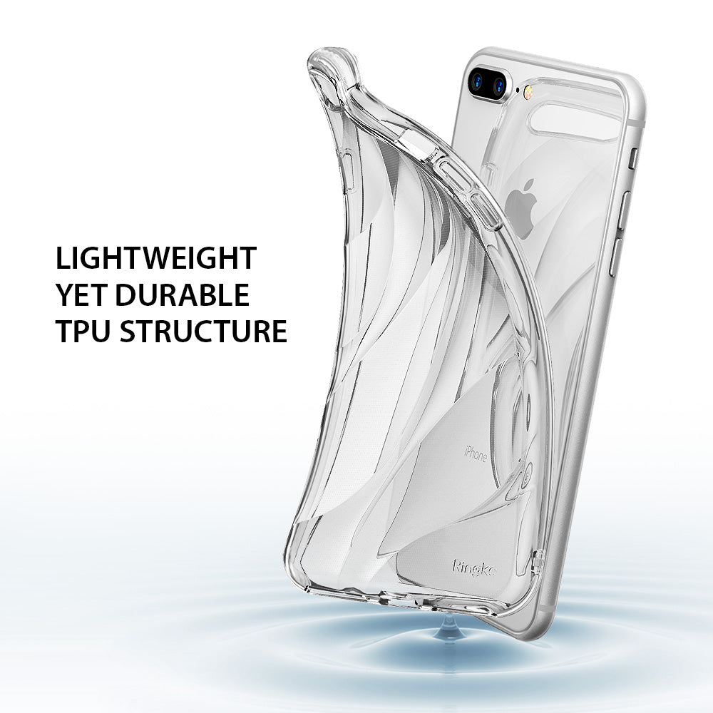 ringke flow streamedline design back case cover for iphone 7 plus 8 plus main lightweight flexible tpu