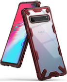 ringke fusion-x for samsung galaxy s10 5g - ruby red