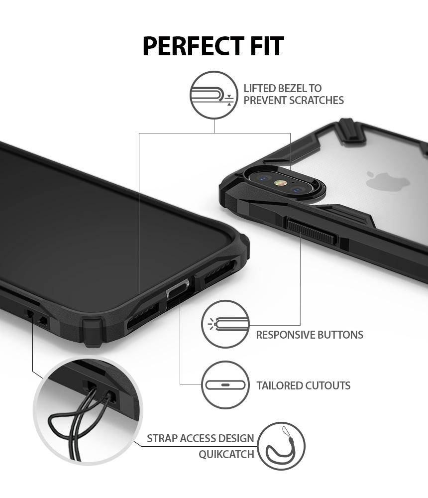 ringke fusion-x for iphone x case cover main perfect fit