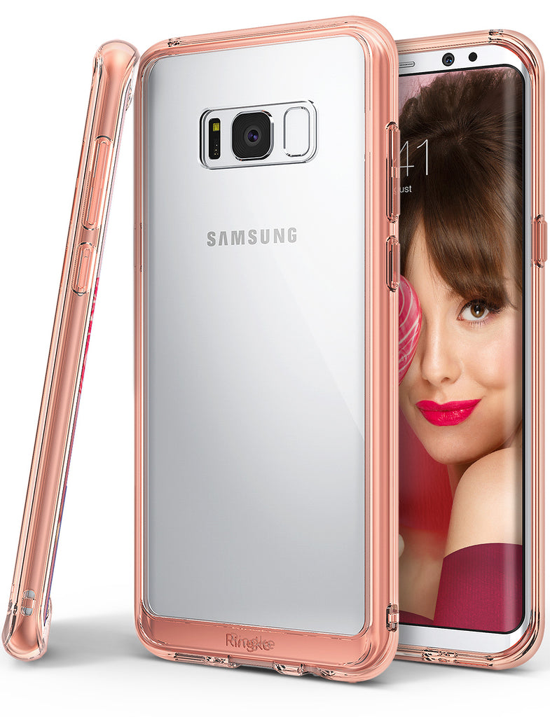 Samsung s8 sales plus rose gold