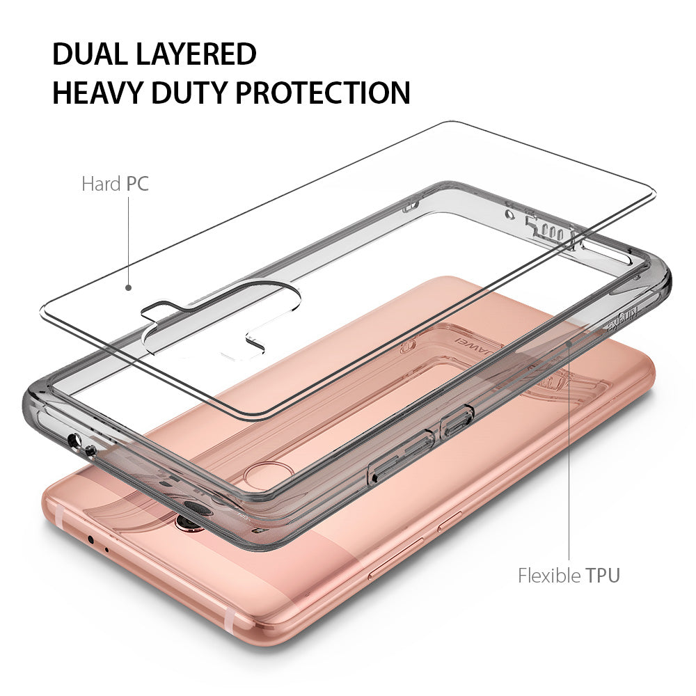 dual layered heavy duty protection with hard pc & flexible tpu