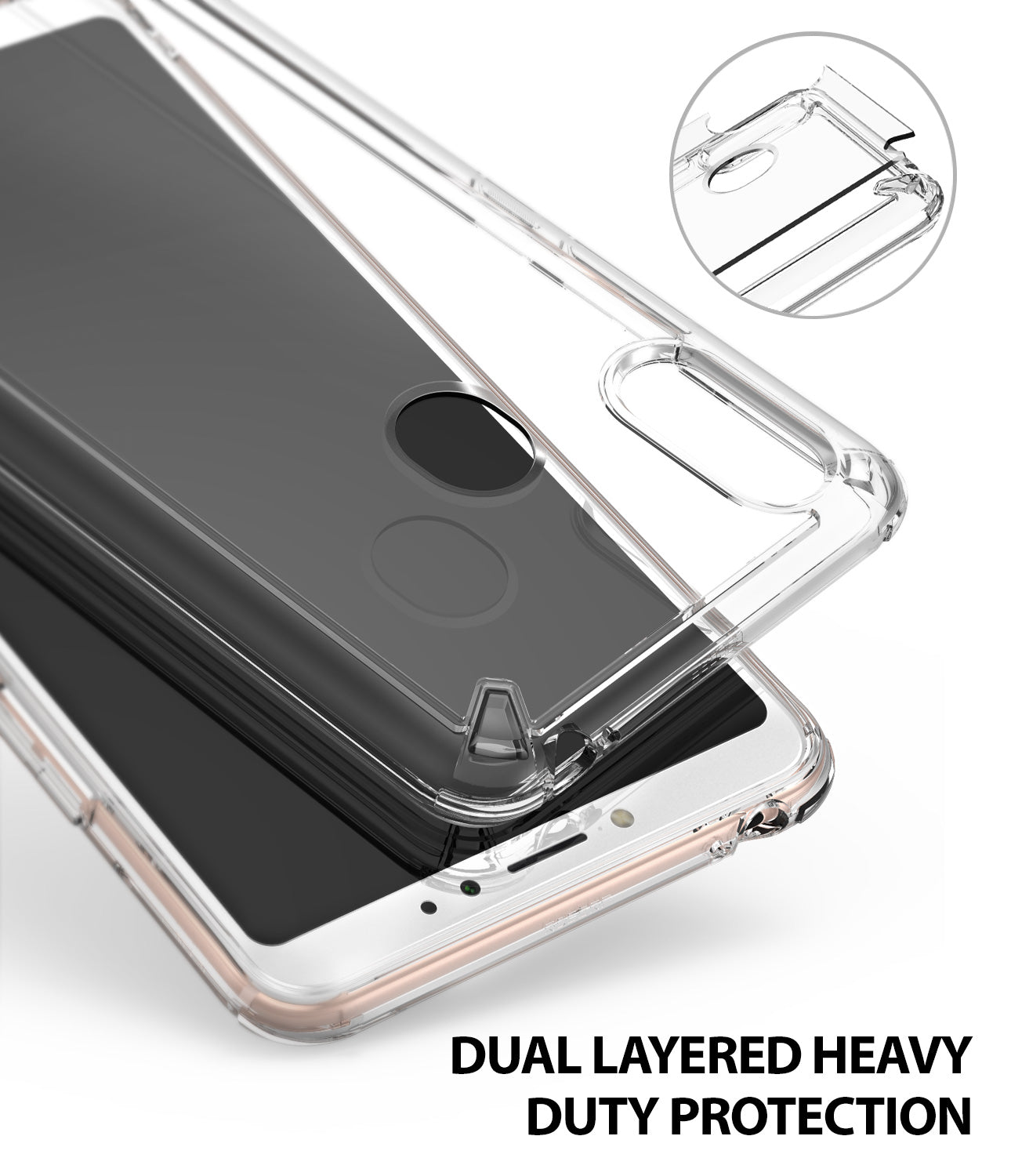 dual layered heavy duty protection