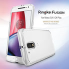 ringke fusion clear transparent hard back cover case for moto g4 and g4 plus main