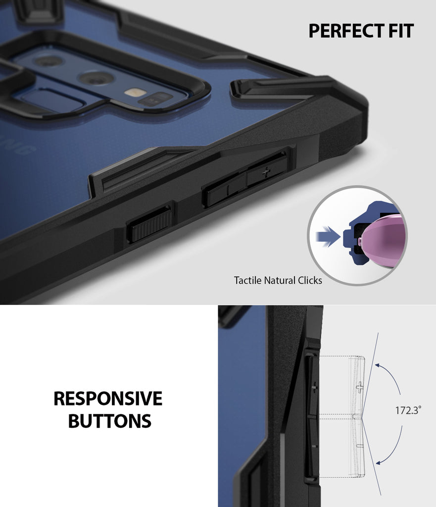 perfect fit with responsive buttons