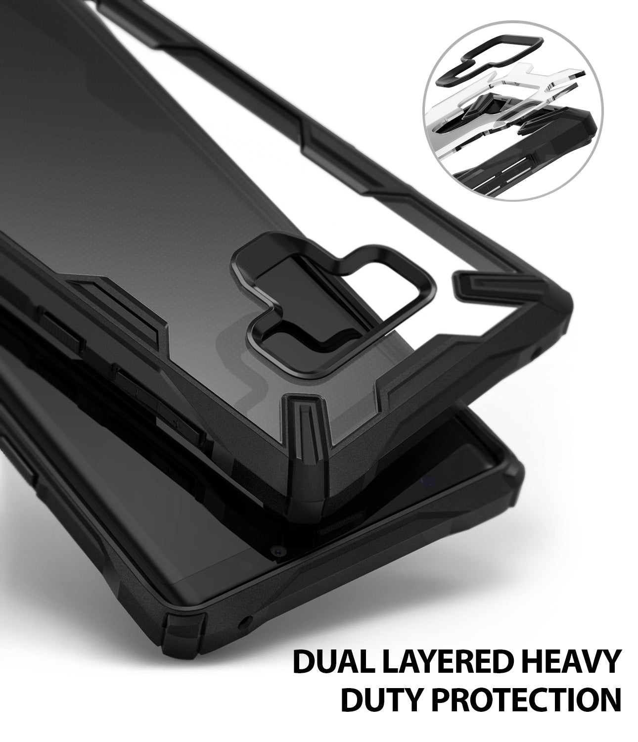 dual layered heavy duty protection