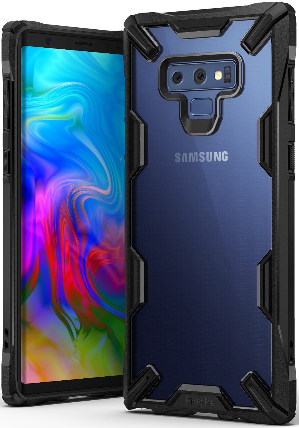 ringke fusion-x case designed for samsung galaxy note 9 black