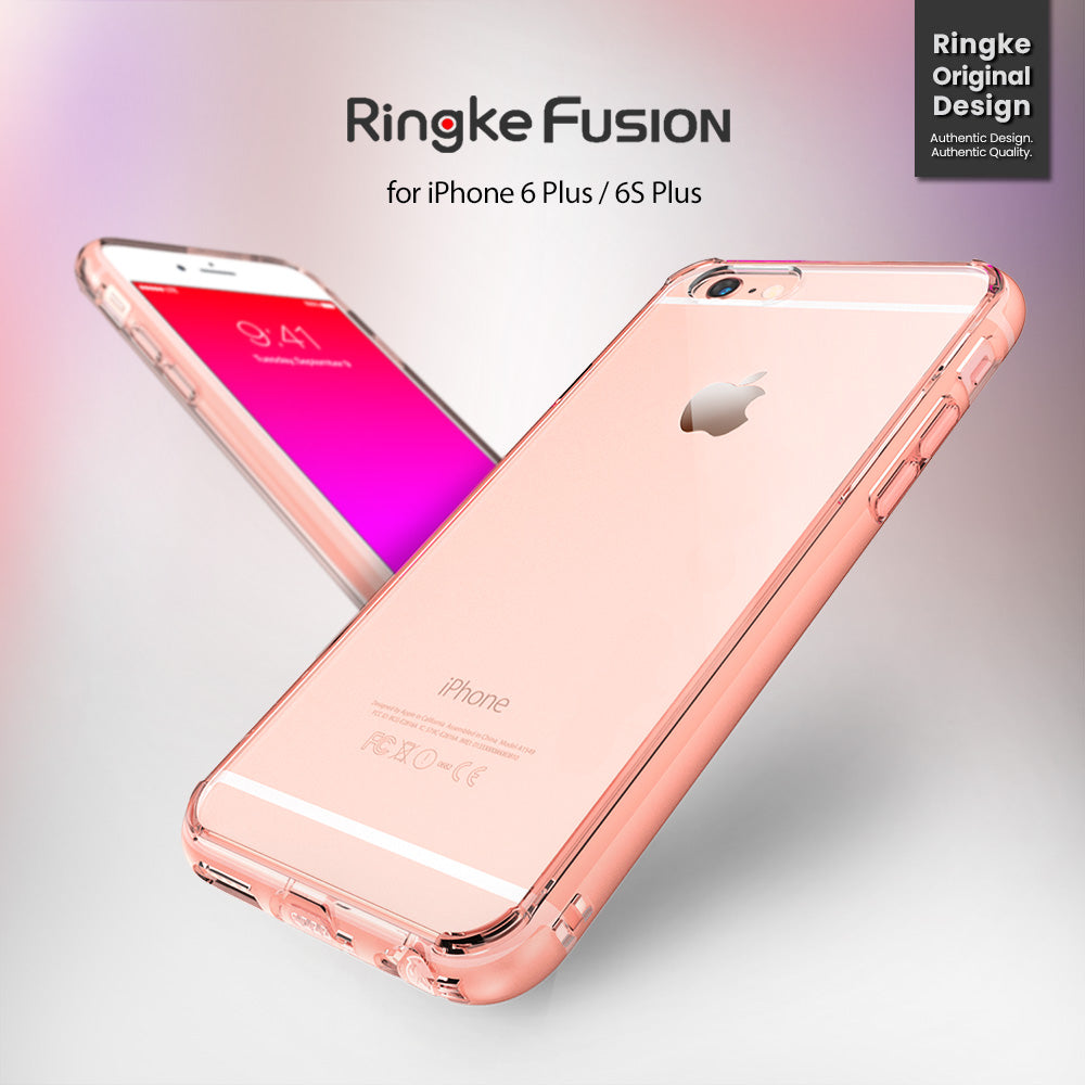 ringke fusion transparent clear back protective bumper case cover for iphone 6 plus 6s plus