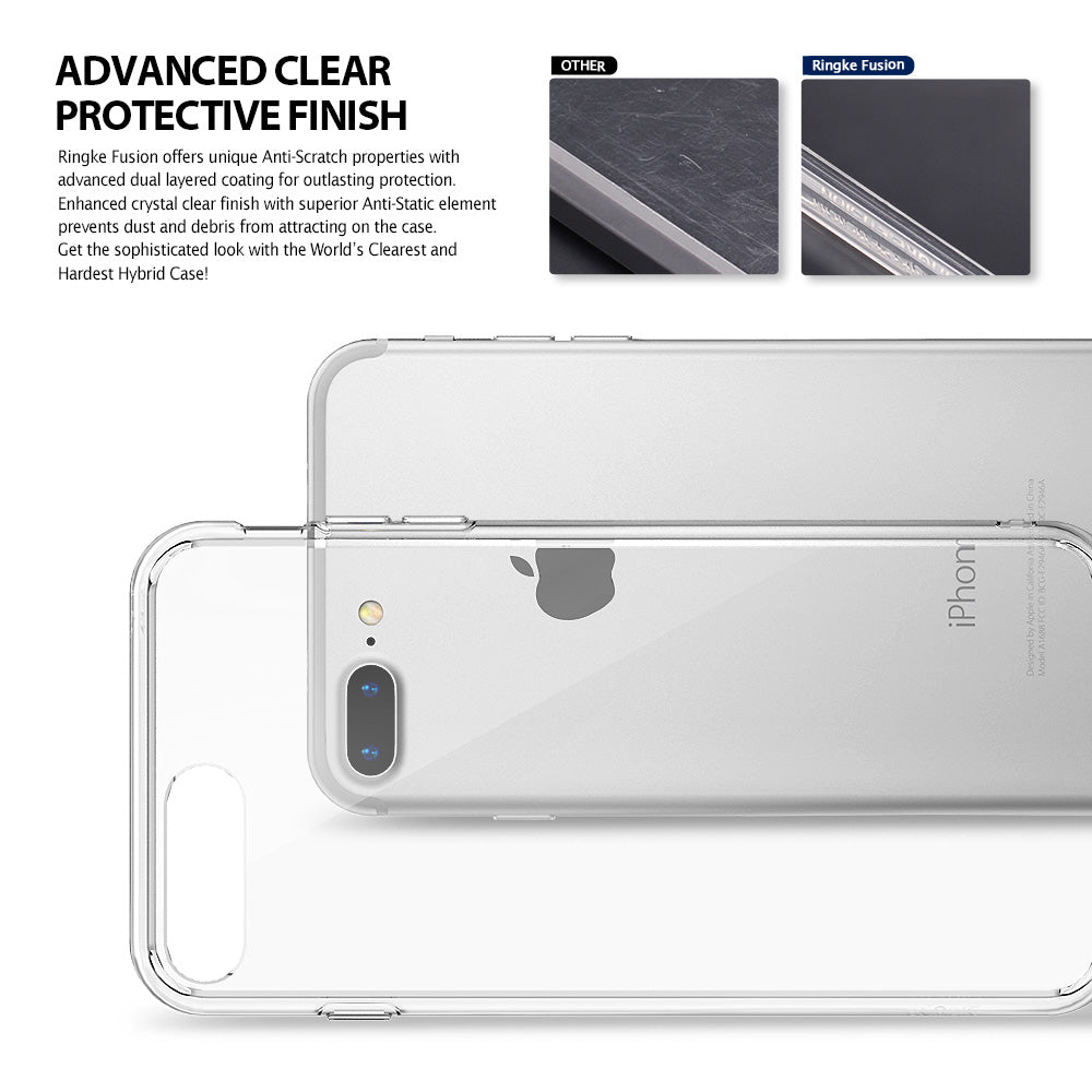 ringke fusion clear transparent case cover for iphone 7 plus 8 plus main ultrimate thin