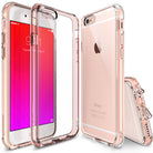 ringke fusion transparent clear back protective bumper case cover for iphone 6 plus 6s plus rose gold