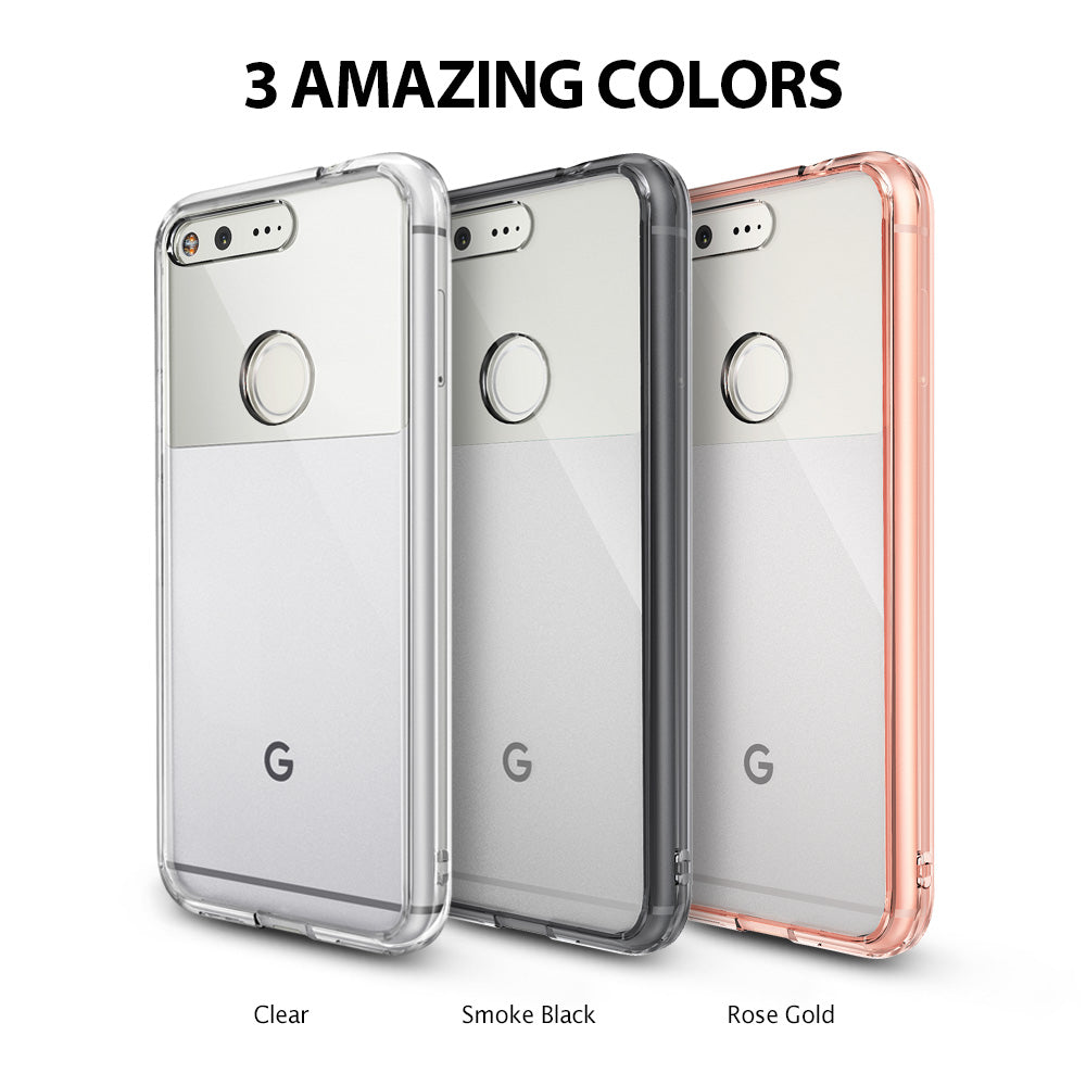 ringke fusion clear transparent hard back case cover for google pixel xl main colors