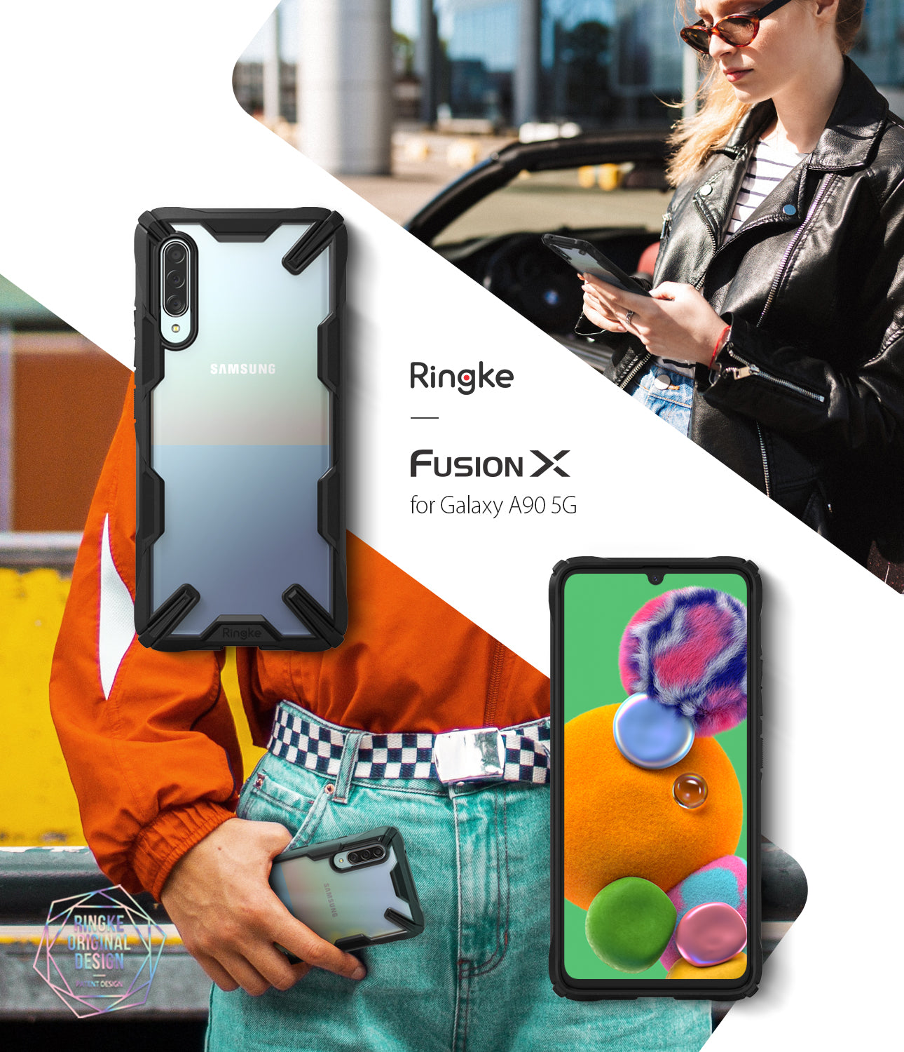 ringke fusion-x for galaxy a90 5g case