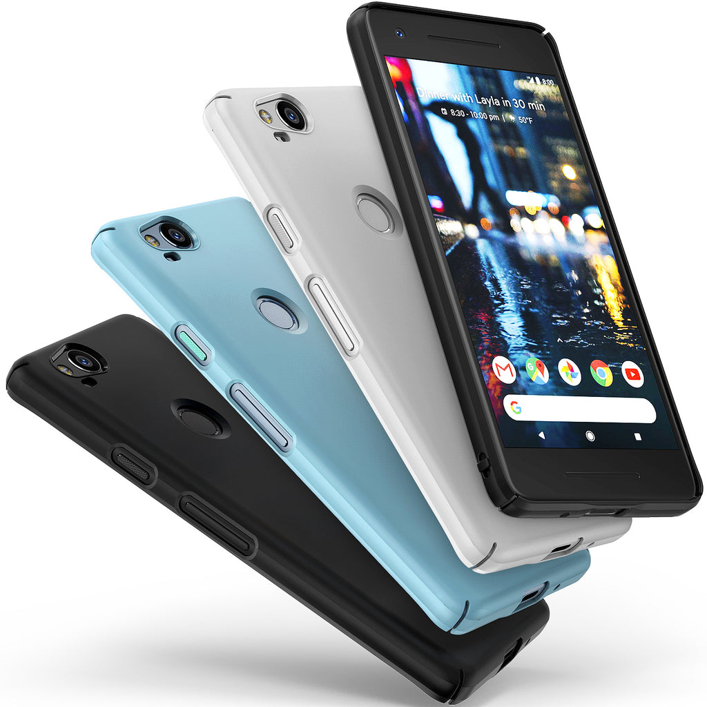 ringke slim premium hard pc back case cover for google pixel 2 main all colors