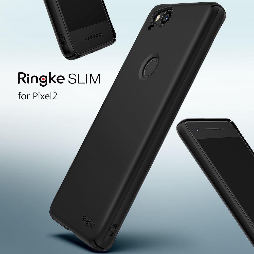 ringke slim premium hard pc back case cover for google pixel 2 main