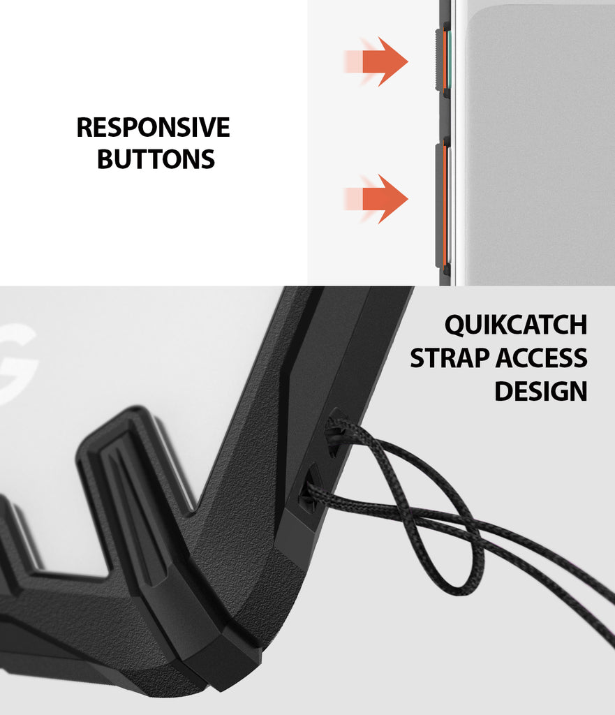 ringke fusion-x rugged heavy duty clear back case cover for google pixel 3 main strap hole access
