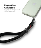 Hand Strap - Black | Neon Orange - Ringke Official Store