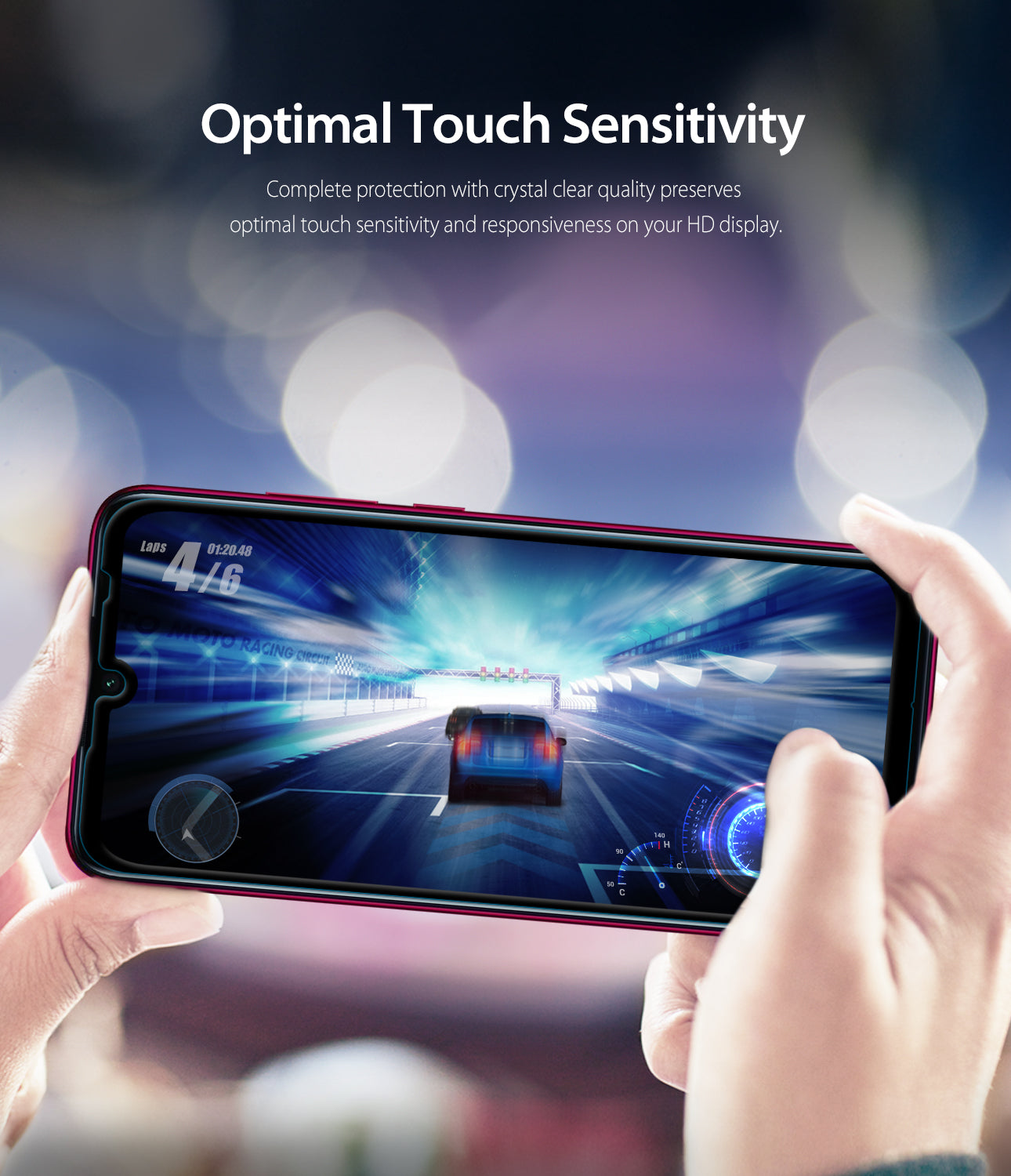 optimal touch sensitivity