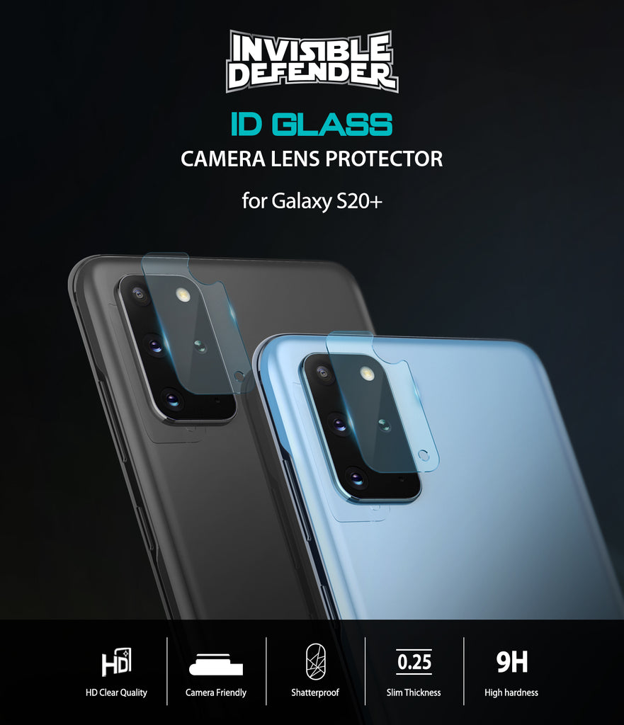 samsung galaxy s20 plus camera lens protector ringke invisible defender tempered glass