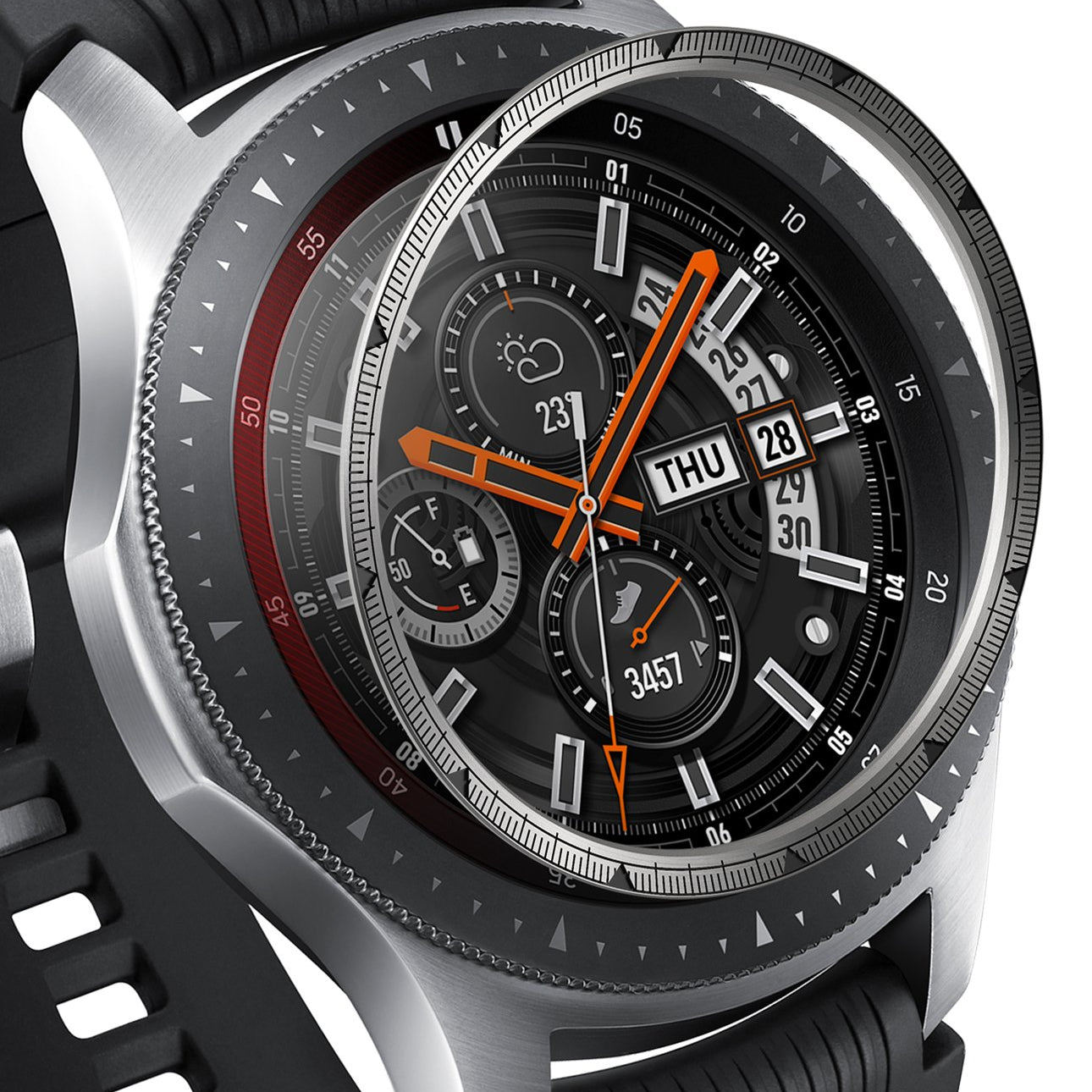 Ringke Inner Bezel Styling for Galaxy Watch 46mm, Gear S3 Frontier, Classic, GW-46-IN-01