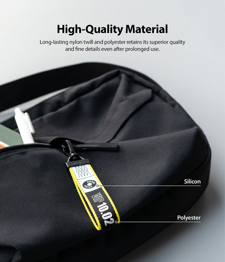 long lasting nylon twill and polyester retians its superior quality and fine details even after prolonged use