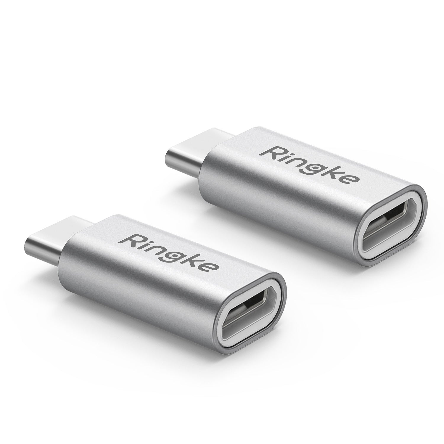 Micro USB to Type C Port Adapter Micro USB Female to USB C Male Aluminum Converter