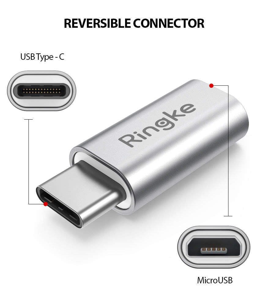 Isaac slijm Blaze Micro USB to Type C Adapter | Ringke – Ringke Official Store