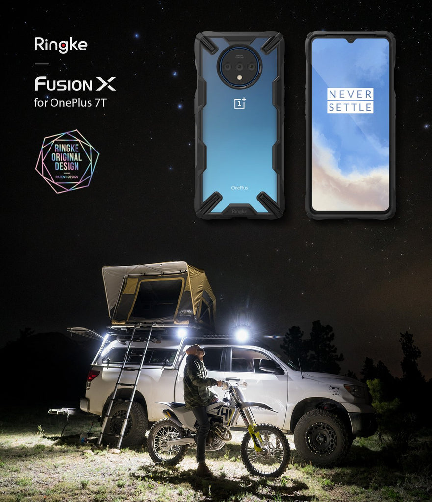 Ringke Fusion X Designed for OnePlus 7T Case (2019)
