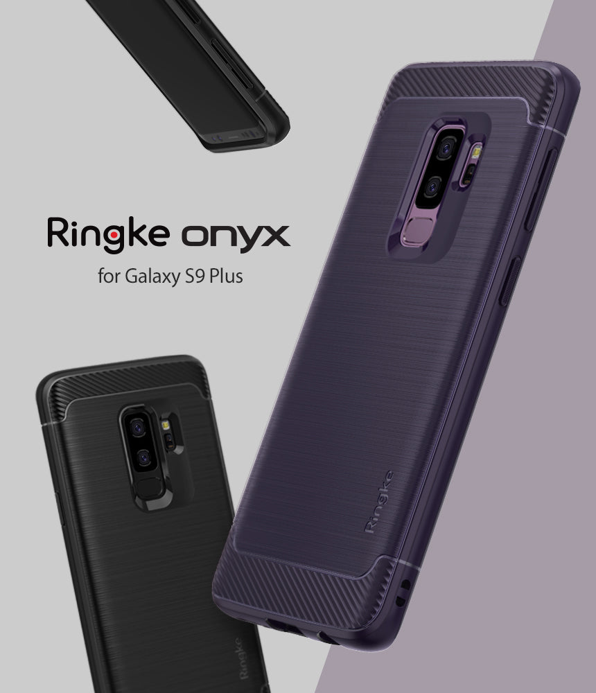 ringke onyx rugged flexible tpu shockproof cover case for galaxy s9 plus main