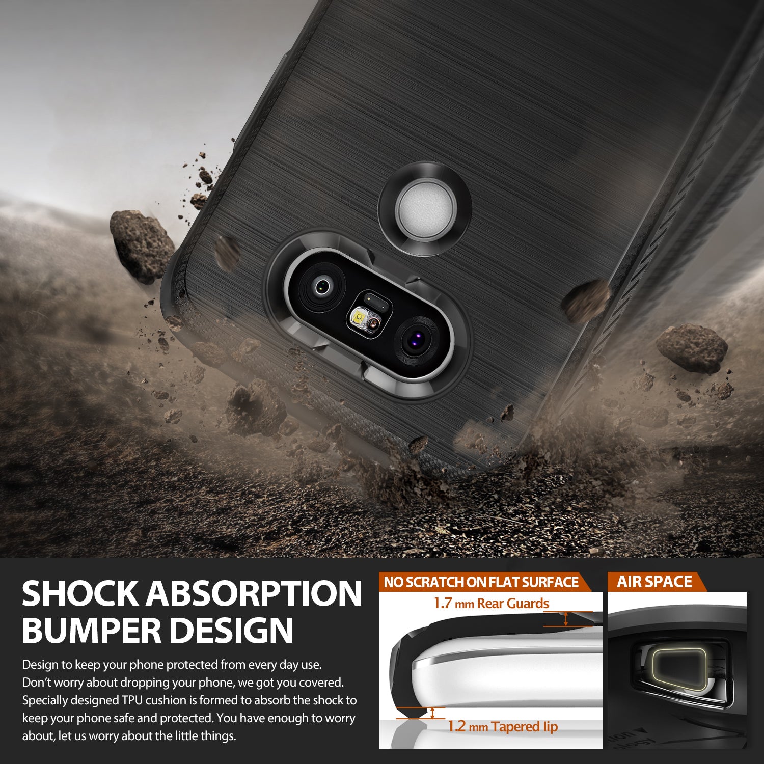 shock absorption bumper design