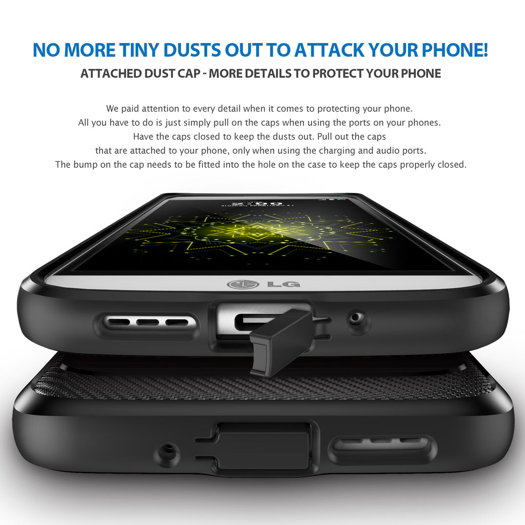 attached dust cap