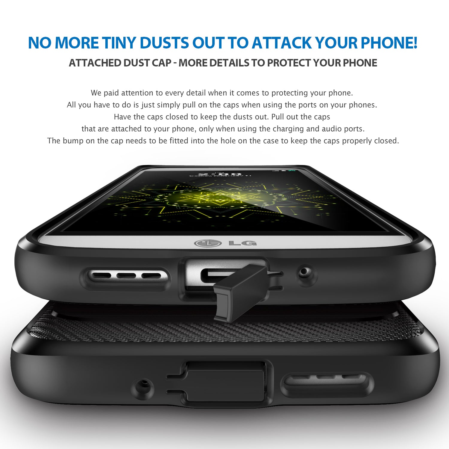 attached dust cap