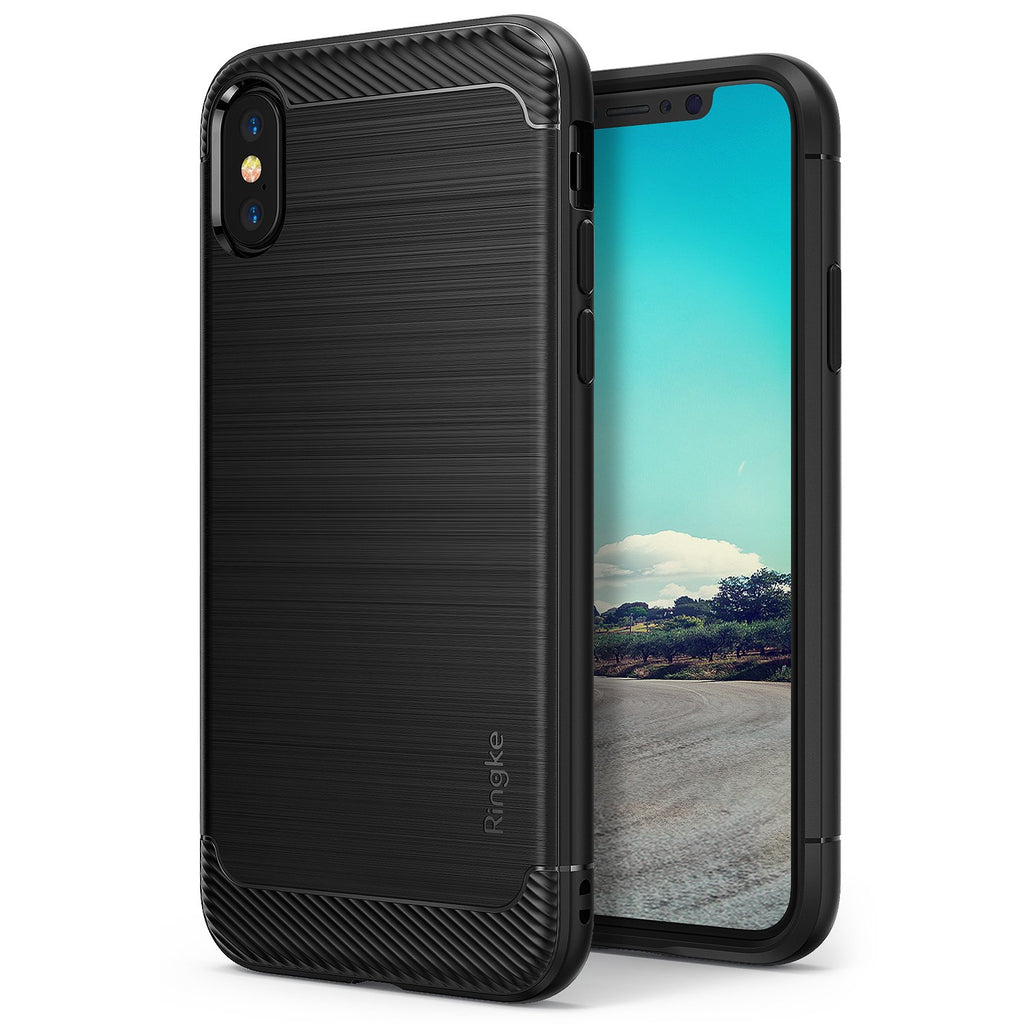 ringke onyx for iphone x case cover main black