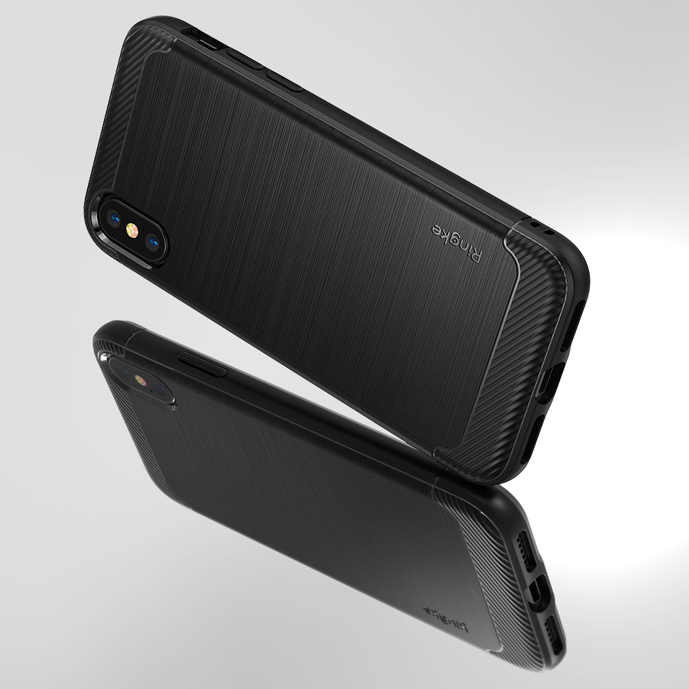 ringke onyx for iphone x case cover main black