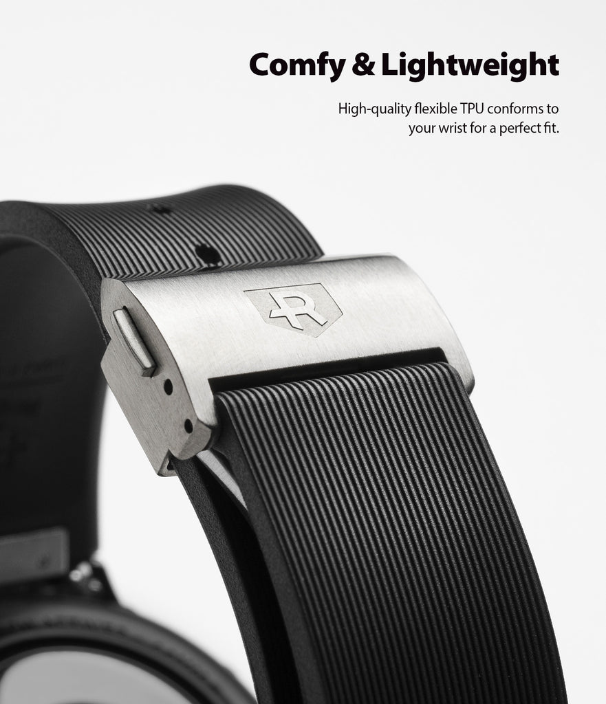 comfy & lightweight - high quality flexible tpu conforms to your wrirst for a perfect fit