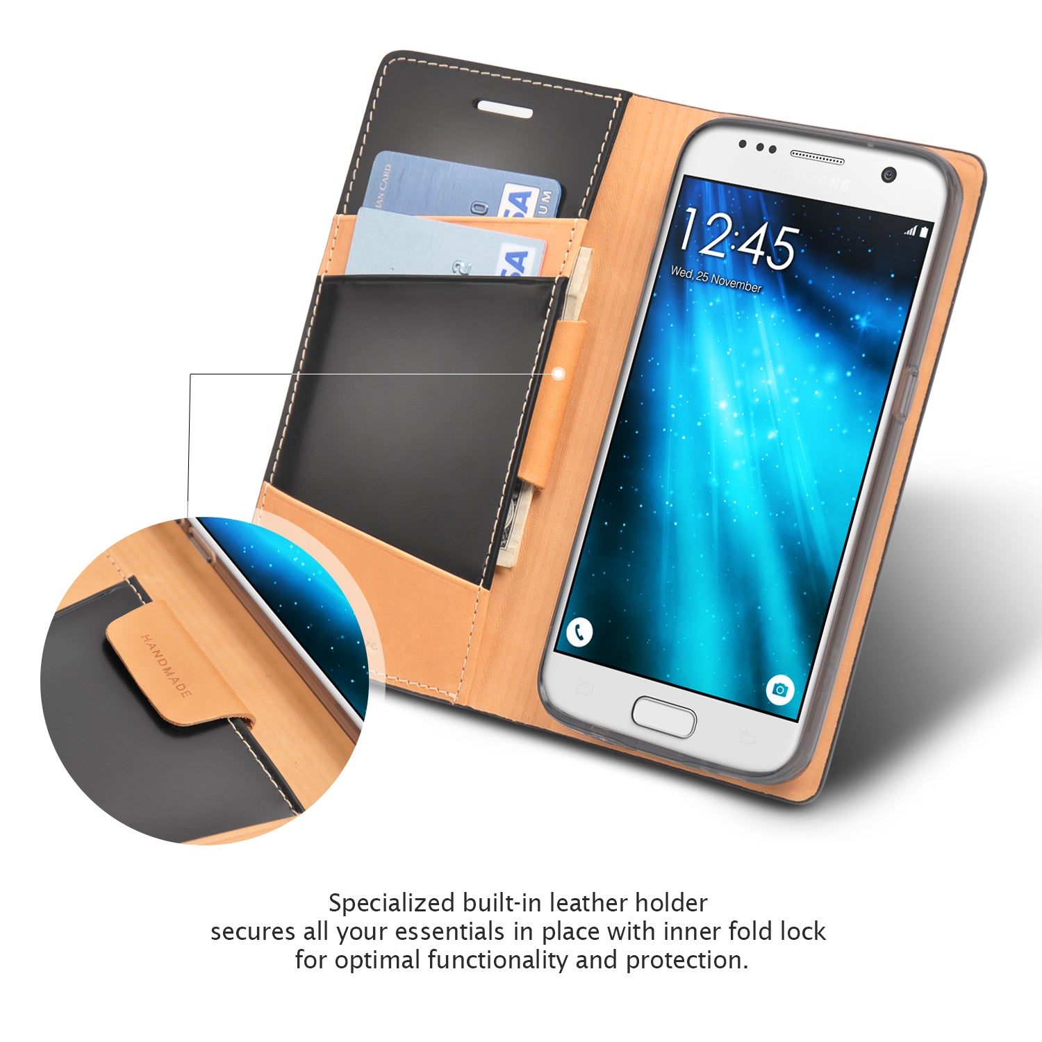 ringke signature wallet cover case for galaxy s7