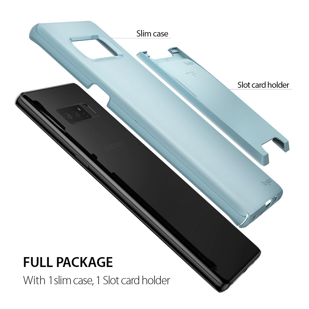 1 slim case with 1 slot card holder