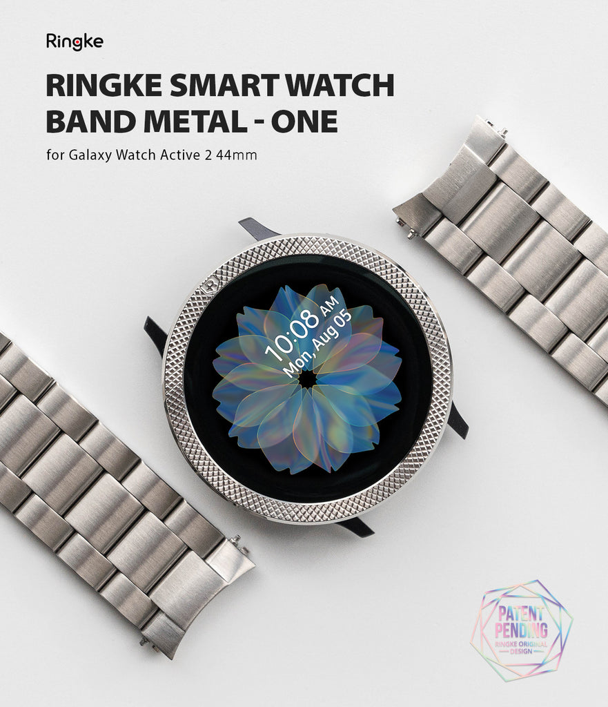 Ringke Smart Watch Band Metal-One for Galaxy Watch Active 2 (44mm).