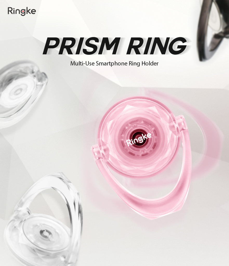 ringke prism ring finger ring phone holder kickstand