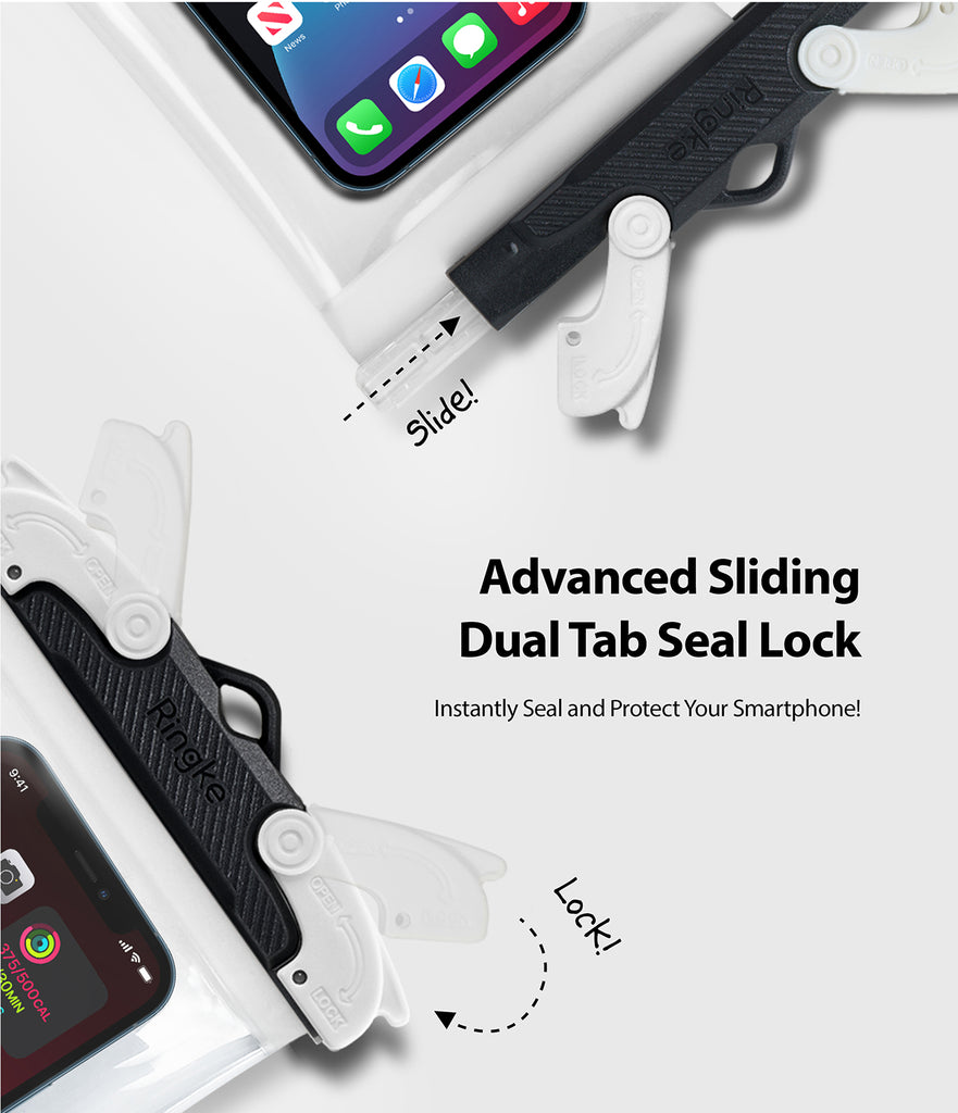 advanced sliding dual tap seal lock