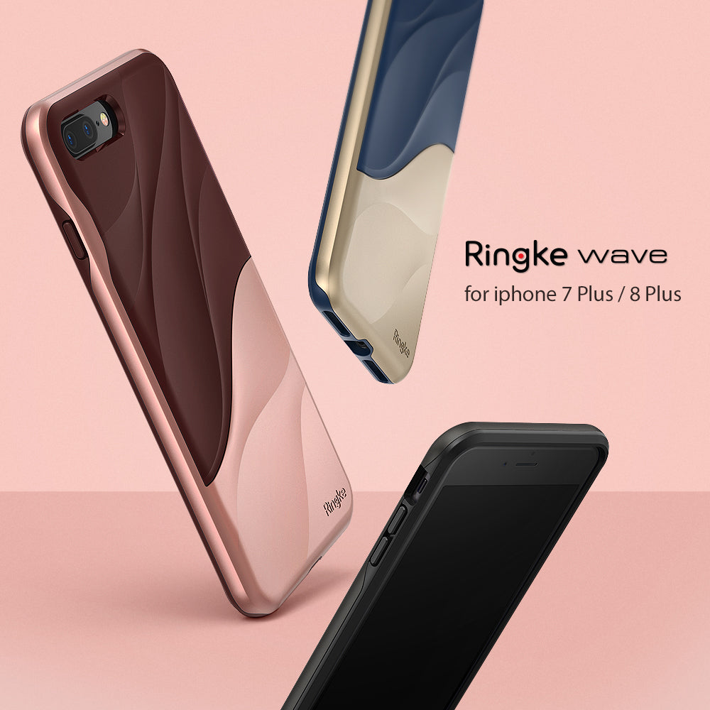 ringke wave dual layered design protective case cover for iphone 7 plus 8 plus main
