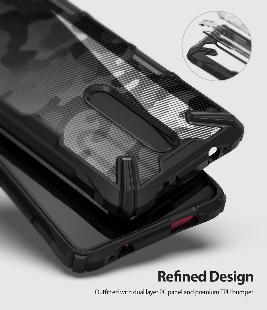 refined design -  oufitted with dual layer PC panel and premium TPU bumper