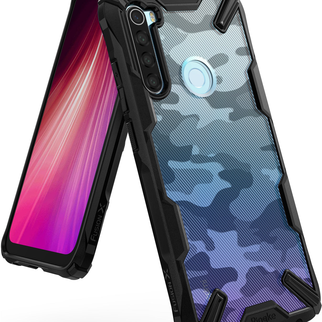 Ringke FUSION-X Design Case for Xiaomi Redmi Note 8 (2019) - camo black