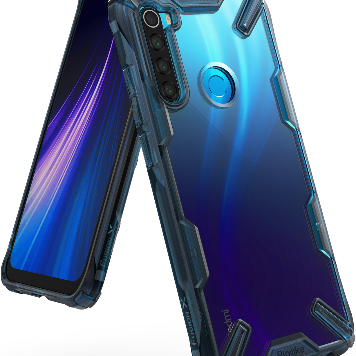 Ringke FUSION-X Design Case for Xiaomi Redmi Note 8 (2019) - space blue