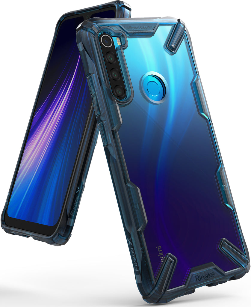 Ringke FUSION-X Design Case for Xiaomi Redmi Note 8 (2019) - space blue