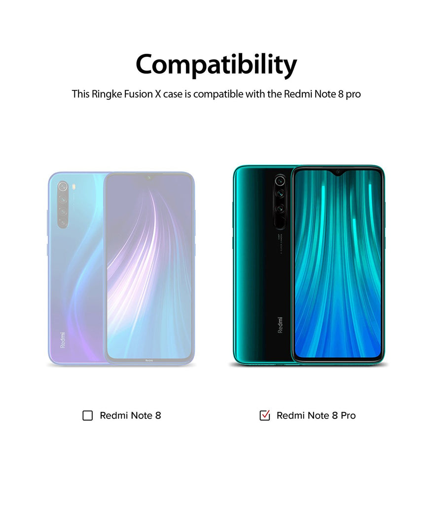only compatible with redmi note 8 pro