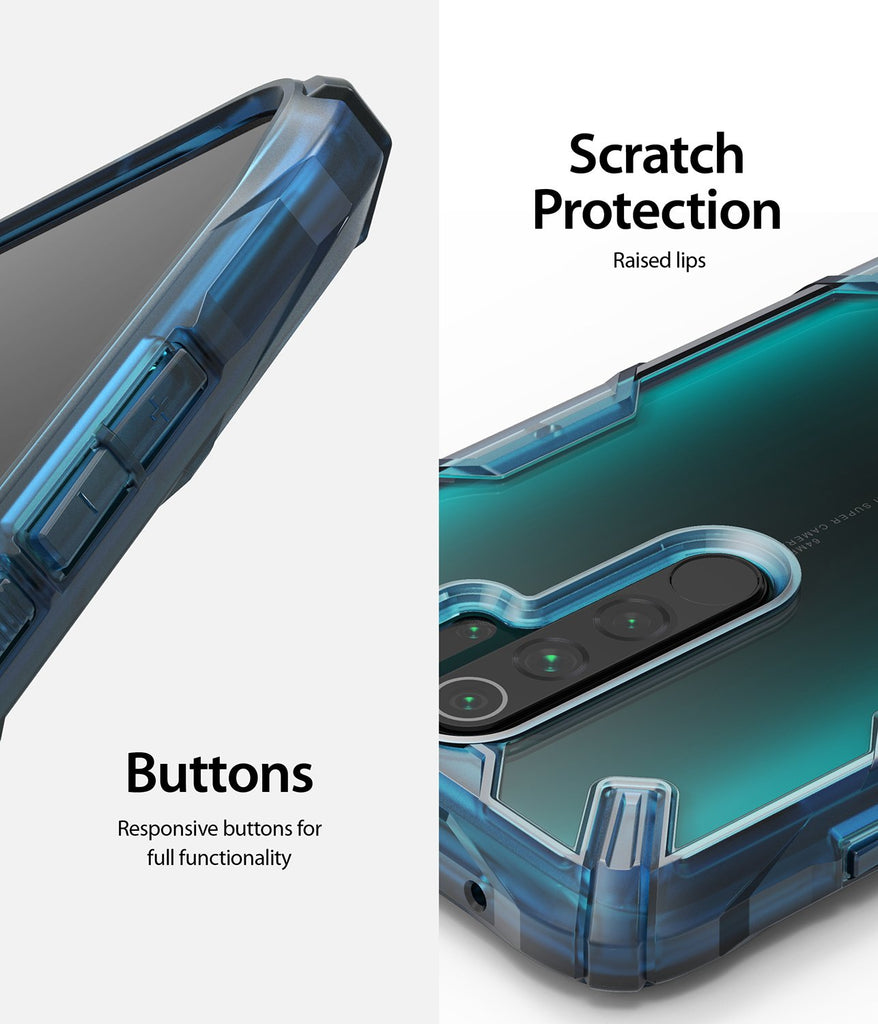 scratch protection and responsive buttons