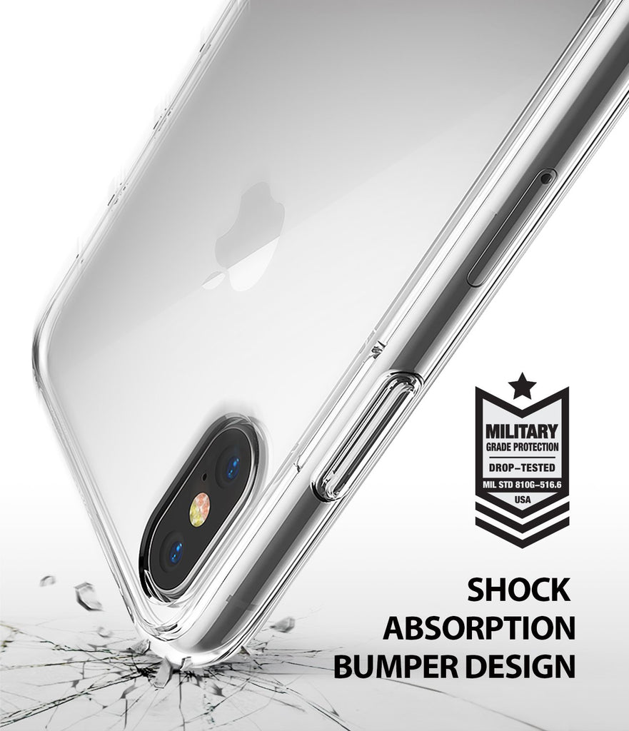 ringke fusion for apple iphone xs case cover shockproof