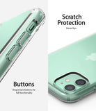 Ringke Air designed for iPhone 11 Case Clear Scratch Protection Buttons